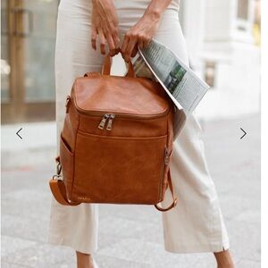 Azaria La Mere Backpack Original Diaper Bag in Maple